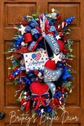 Oversized Patriotic Door Swag