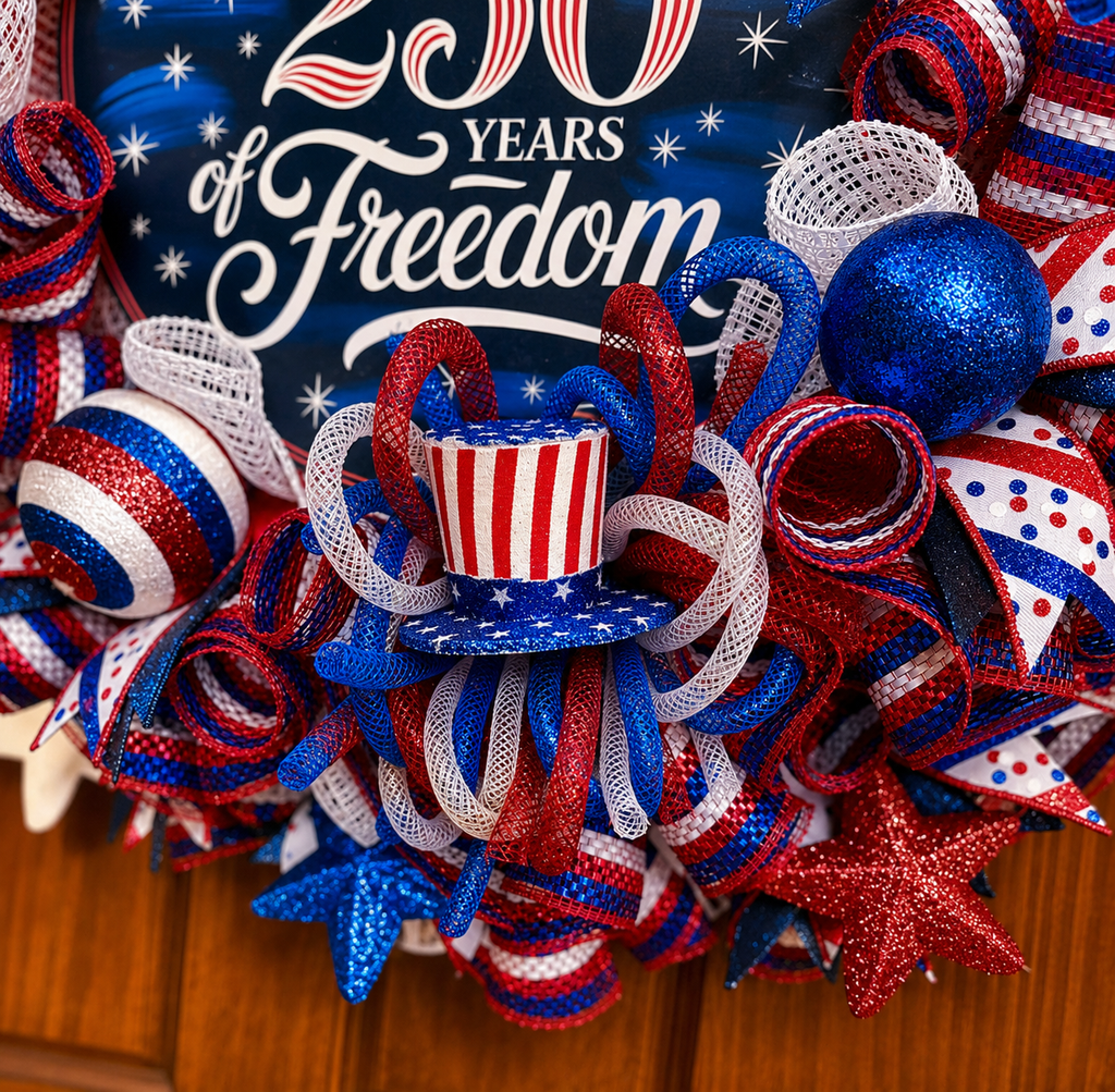 250 Years of Freedom Wreath
