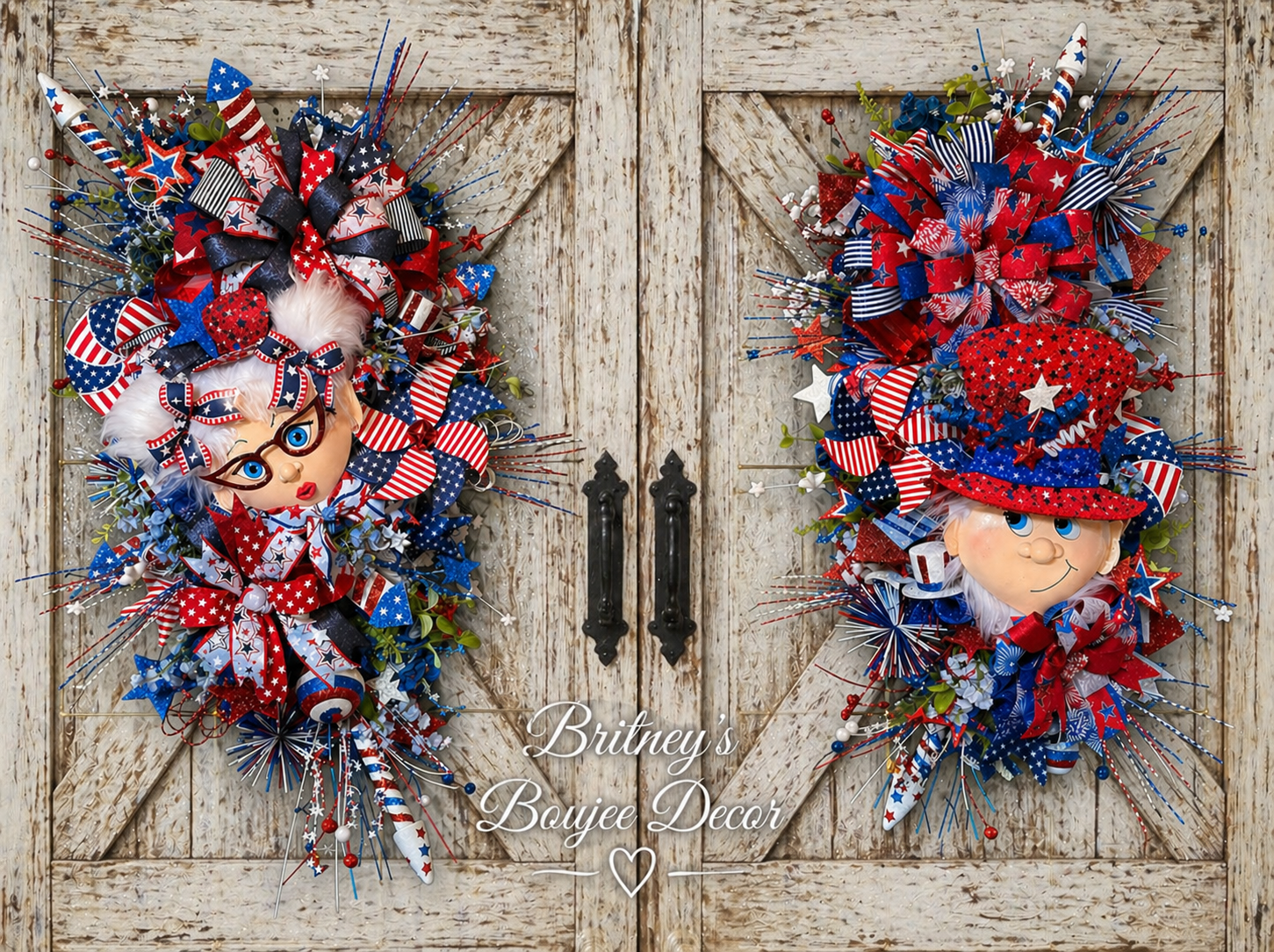 PREORDER! Patriotic Wreath Set